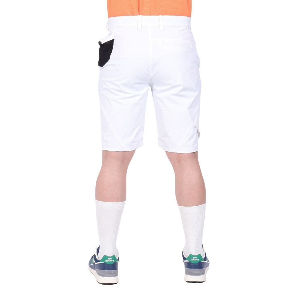 ザ・ワープ・バイ・エネーレ（The Warp By Ennerre）（メンズ）ゴルフウェア STRETCH CLOTH ショートパンツ WG5RTC12 OWHT