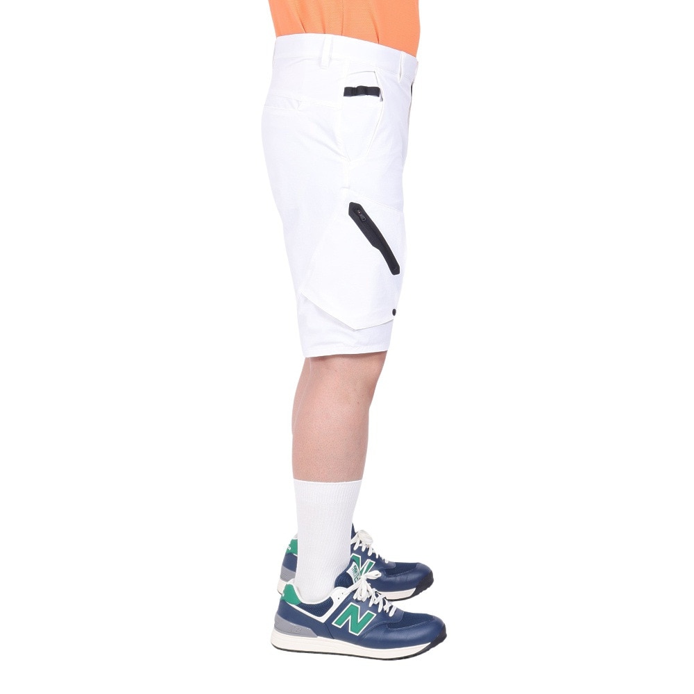 ザ・ワープ・バイ・エネーレ（The Warp By Ennerre）（メンズ）ゴルフウェア STRETCH CLOTH ショートパンツ WG5RTC12 OWHT