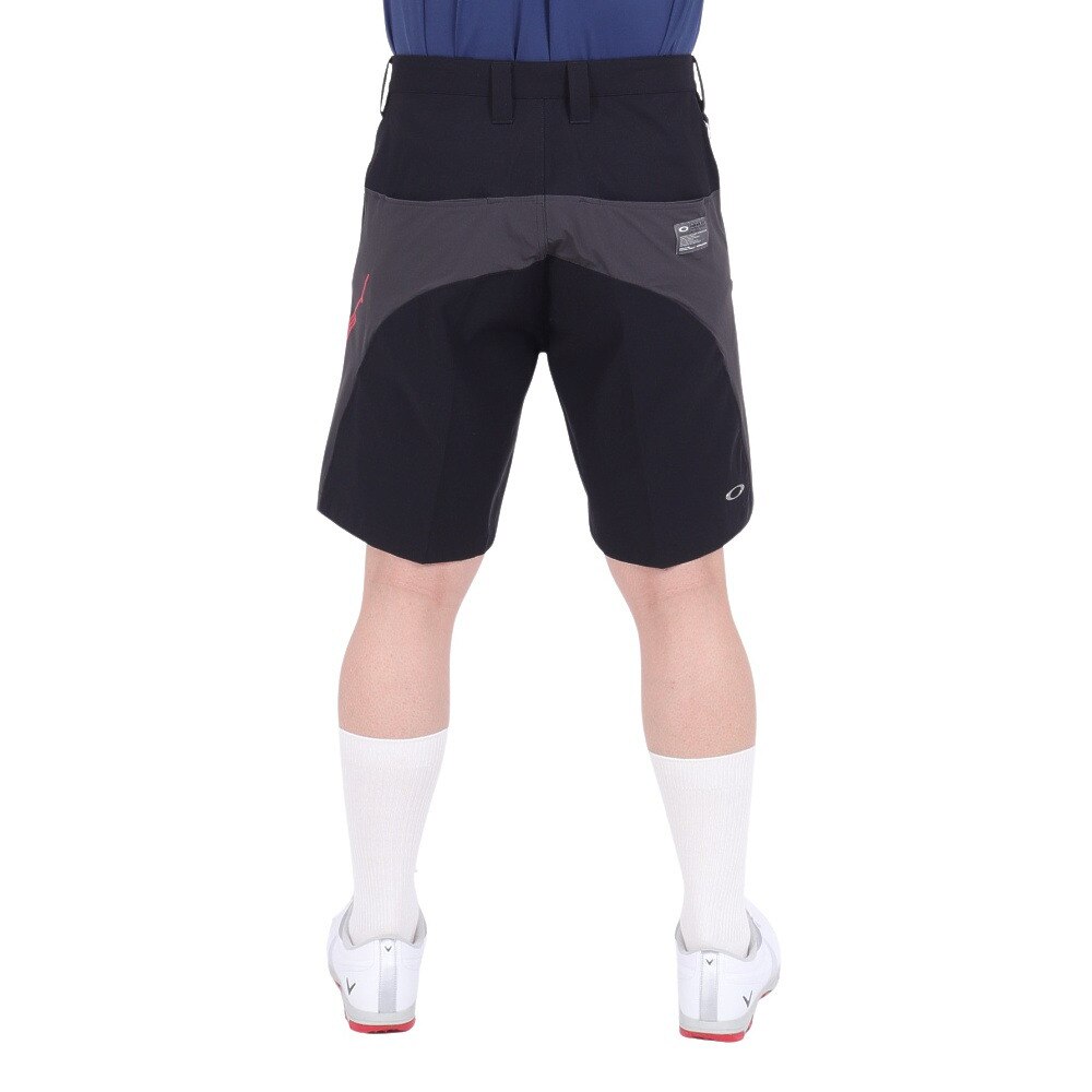 オークリー（OAKLEY）（メンズ）ゴルフウェア ハーフパンツ ICON SHAPE ワイドショーツ FOA406460-02E