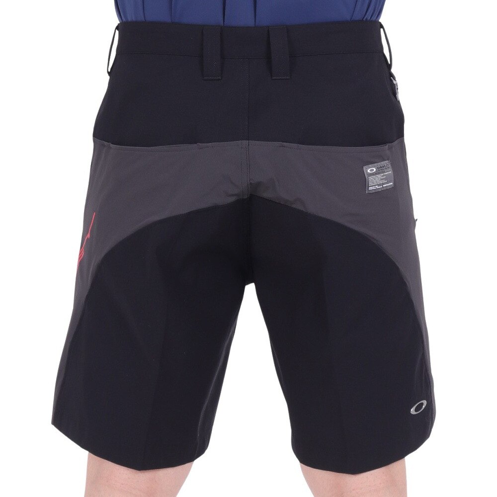オークリー（OAKLEY）（メンズ）ゴルフウェア ハーフパンツ ICON SHAPE ワイドショーツ FOA406460-02E