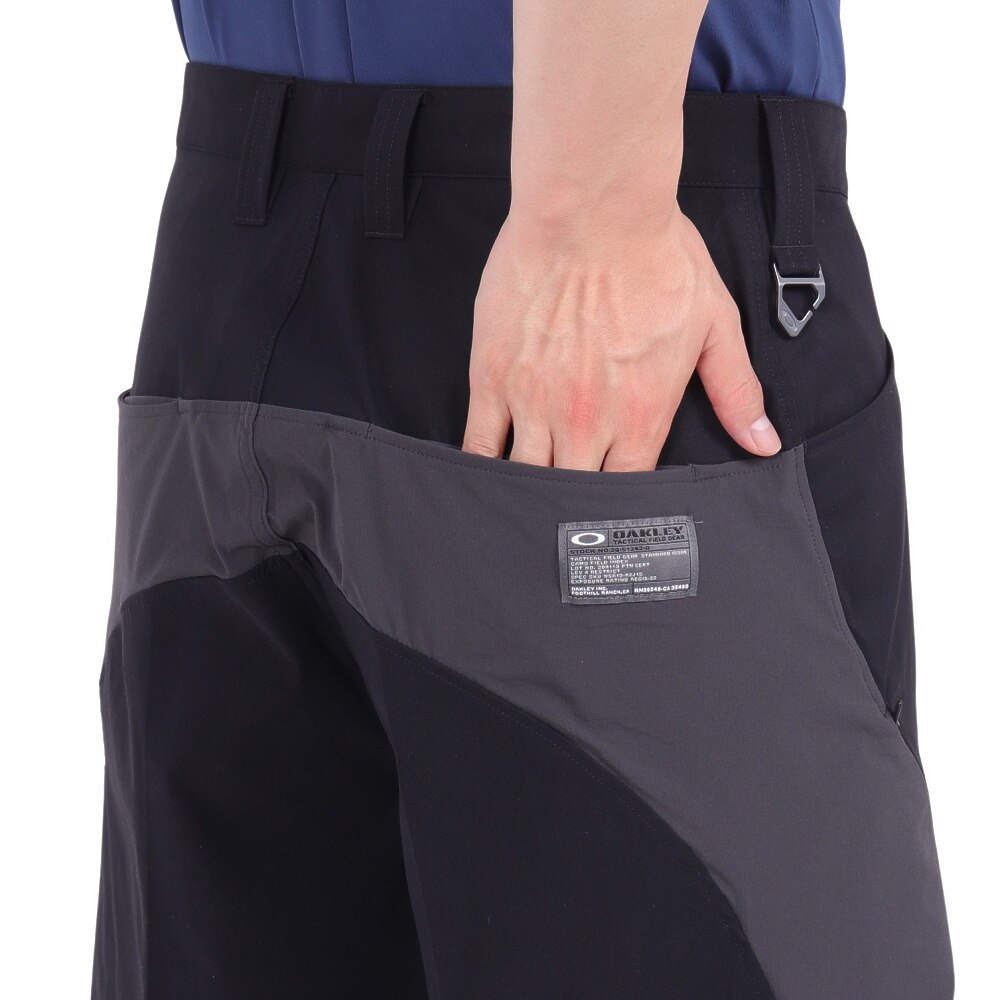 オークリー（OAKLEY）（メンズ）ゴルフウェア ハーフパンツ ICON SHAPE ワイドショーツ FOA406460-02E