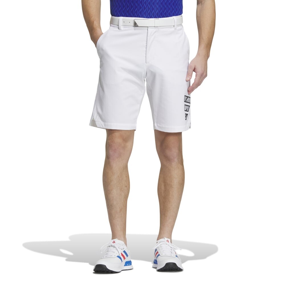 アディダス（adidas）（メンズ）ゴルフウェア 吸汗速乾 10インチ ドライショーツ IKJ76-IN6563W