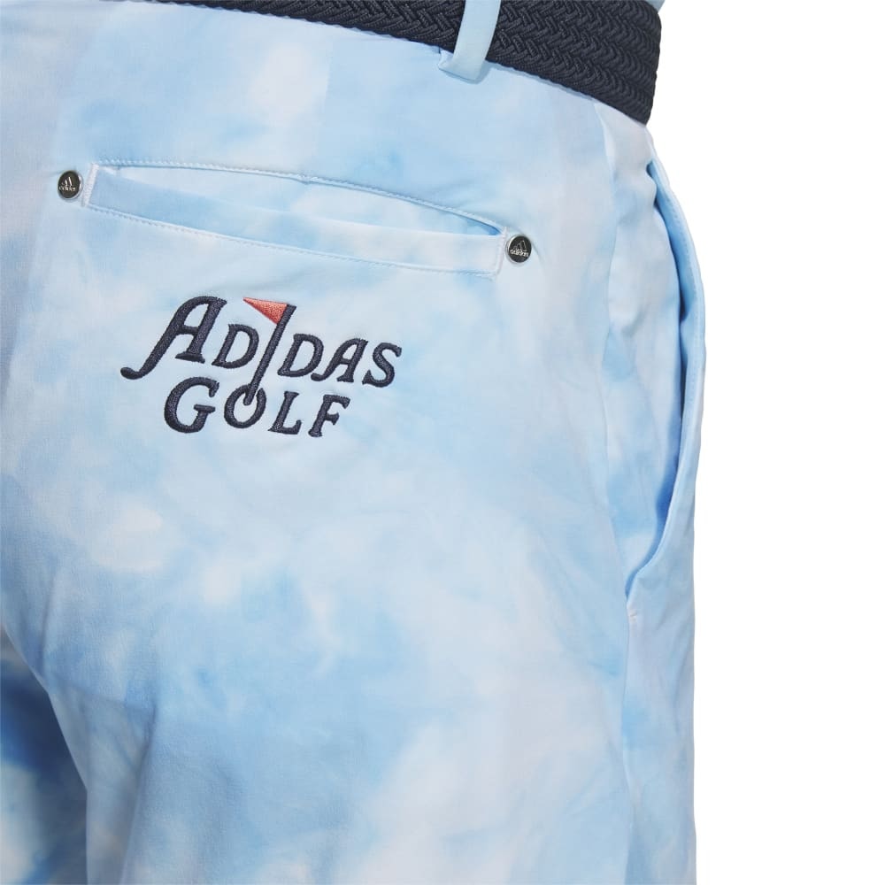アディダス（adidas）（メンズ）ゴルフウェア ショートパンツ 吸汗速乾 PLAYGREEN タイダイプリント ストレッチショーツ IKK66-IN9032LBL