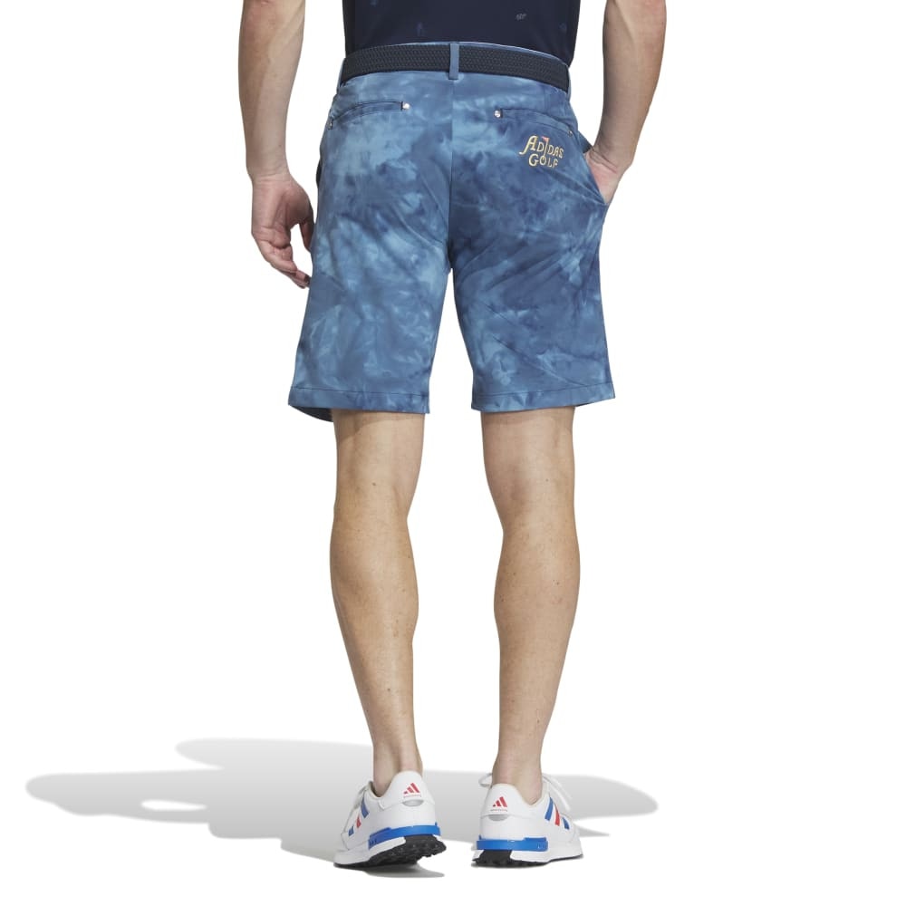 アディダス（adidas）（メンズ）ゴルフウェア ショートパンツ 吸汗速乾 PLAYGREEN タイダイプリント ストレッチショーツ IKK66-IN9951NVY