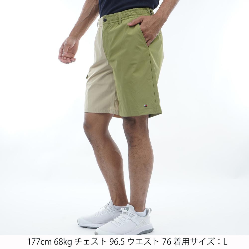 トミー ヒルフィガー ゴルフ（TOMMY HILFIGER GOLF）（メンズ）ゴルフウェア リラックスカーゴ ショートパンツ THMA441-KHA