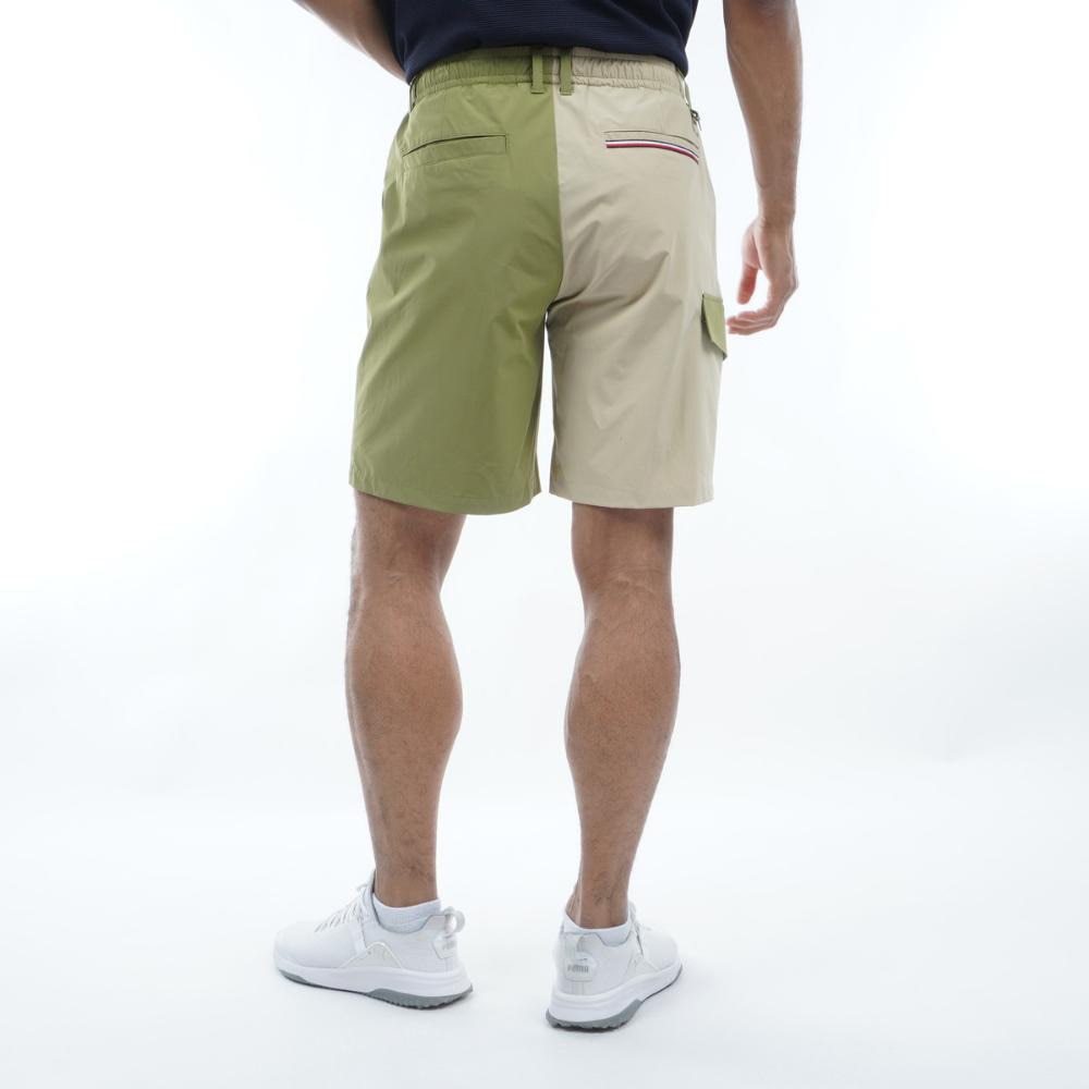 トミー ヒルフィガー ゴルフ（TOMMY HILFIGER GOLF）（メンズ）ゴルフウェア リラックスカーゴ ショートパンツ THMA441-KHA