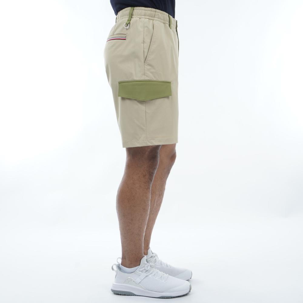 トミー ヒルフィガー ゴルフ（TOMMY HILFIGER GOLF）（メンズ）ゴルフウェア リラックスカーゴ ショートパンツ THMA441-KHA