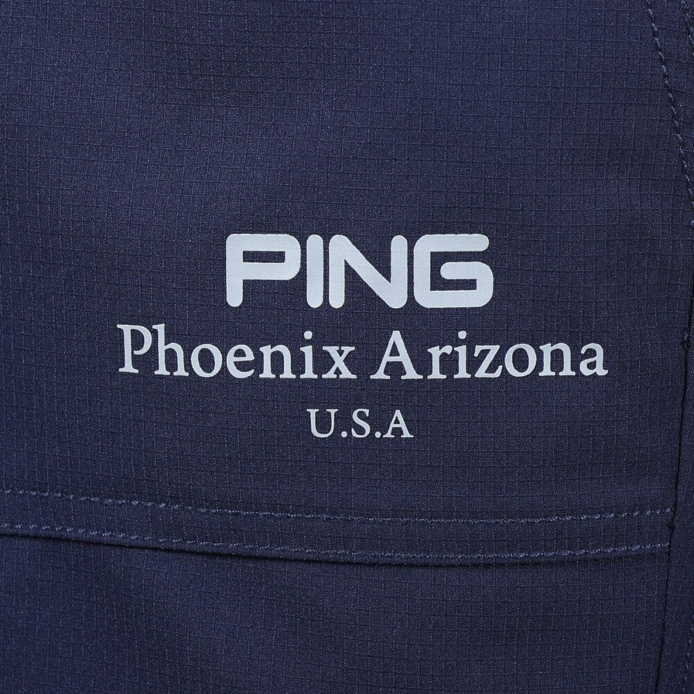 ピン（PING）（メンズ）ゴルフウェア 接触冷感 吸汗速乾 全方向ストレッチリップストップ ショートパンツ 621-4132305-120
