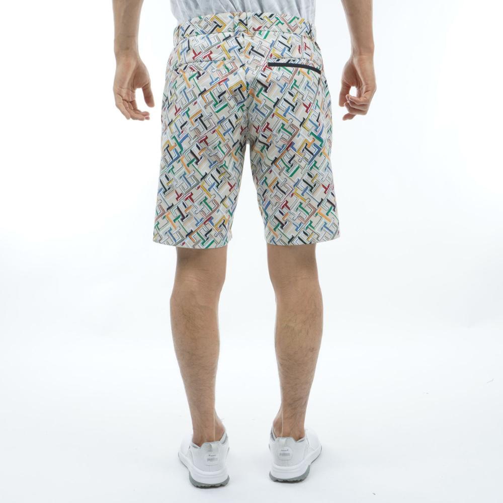トミー ヒルフィガー ゴルフ（TOMMY HILFIGER GOLF）（メンズ）ゴルフウェア モノグラム ショートパンツ THMA410-SND