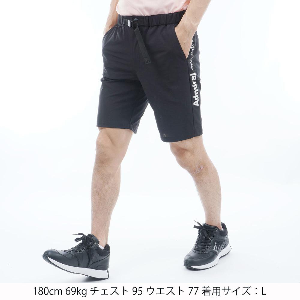 アドミラル ゴルフ（Admiral GOLF）（メンズ）ゴルフウェア フレックスドライ ショートパンツ ADMA441-BLK