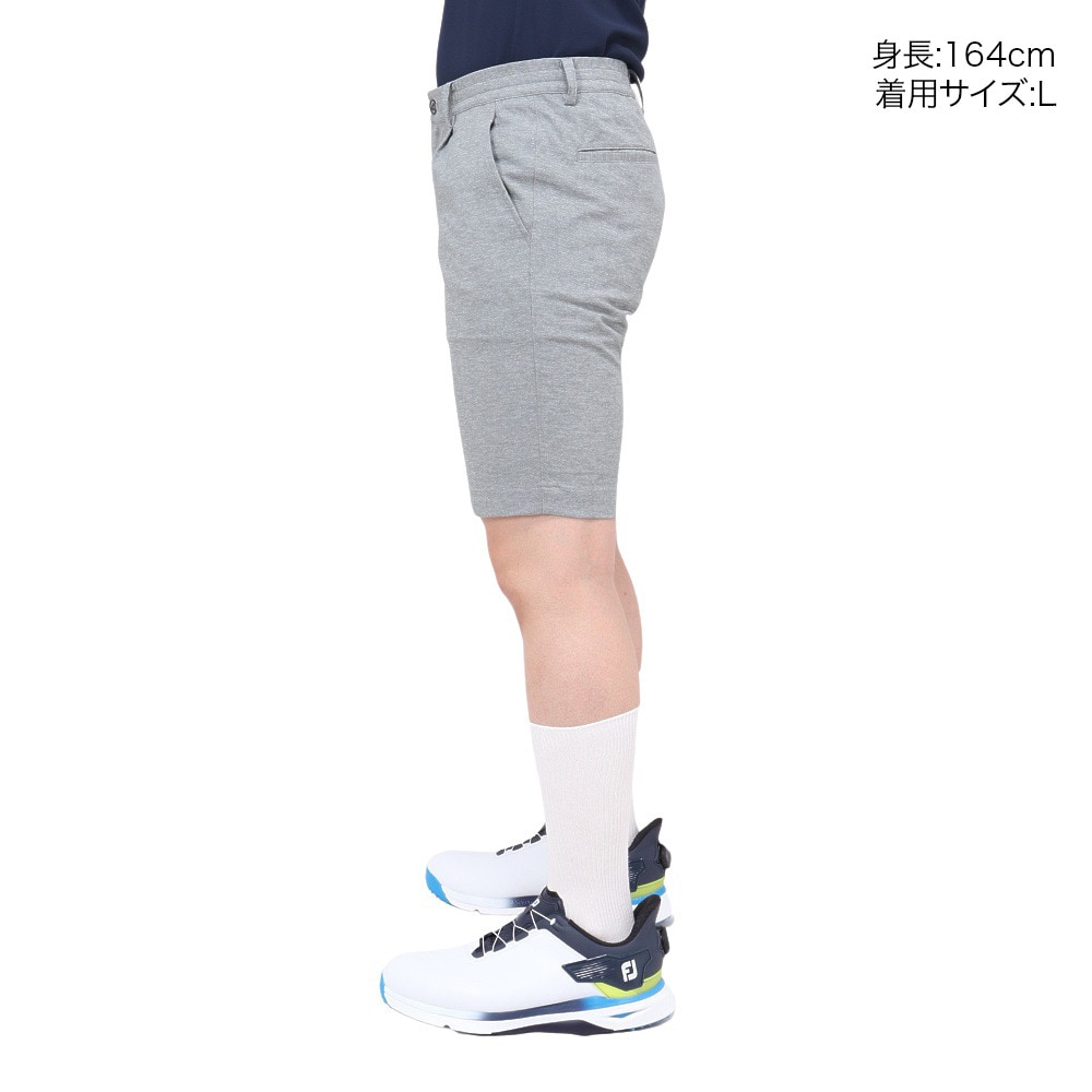 トミーアーマー（Tommy Armour）（メンズ）ゴルフウェア 吸水速乾 Breeze ニット ショートパンツ TATV24S020014 LGRY