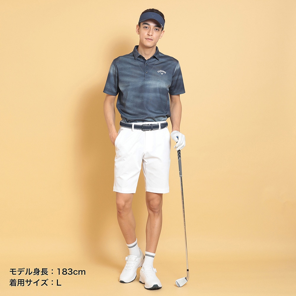 キャロウェイ（CALLAWAY）（メンズ）ゴルフウェア 軽量 防透け ショートパンツ C25127100-1030