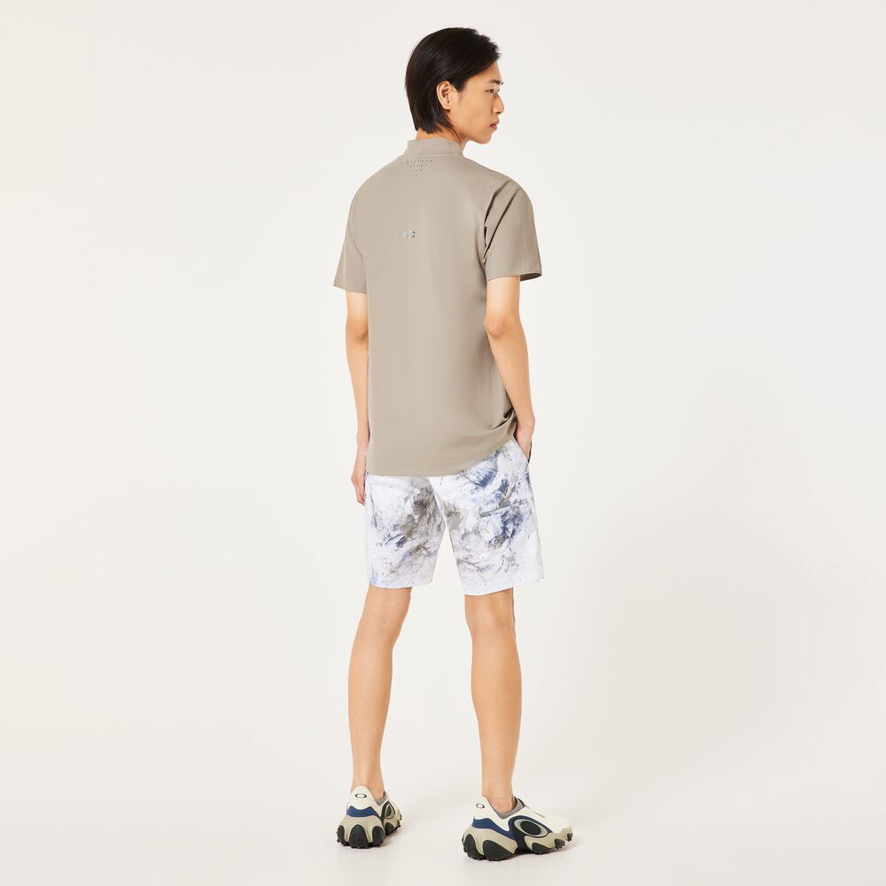 オークリー（OAKLEY）（メンズ）ゴルフウェア 吸汗速乾 接触冷感 SKULL BOLD OMBLE ショートパンツ FOA407608-186