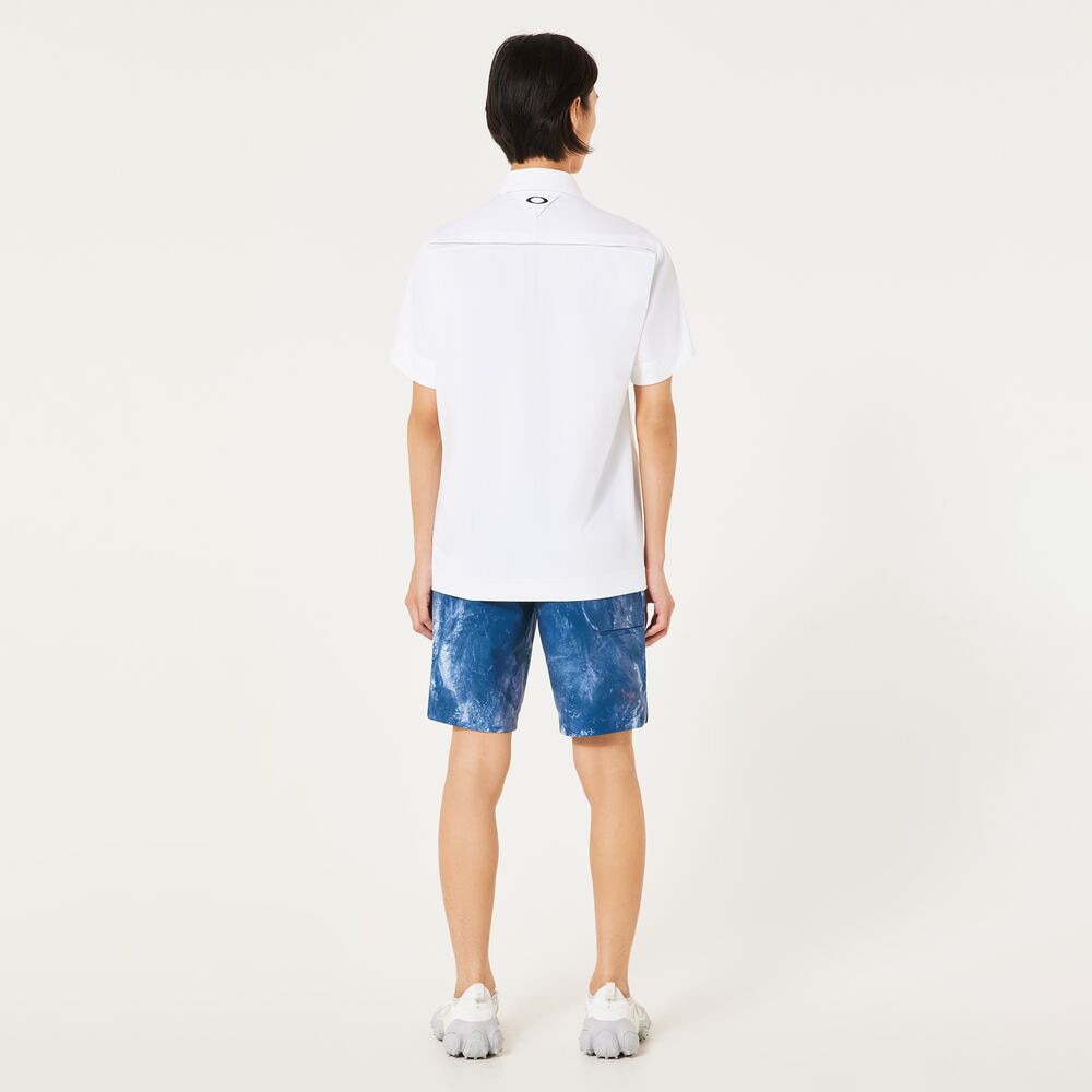 オークリー（OAKLEY）（メンズ）ゴルフウェア 吸汗速乾 接触冷感 SKULL BOLD OMBLE ショートパンツ FOA407608-66V