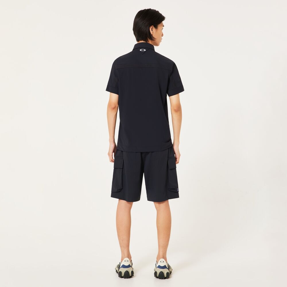 オークリー（OAKLEY）（メンズ）ゴルフウェア 撥水 接触冷感 ワイド カーゴ ショートパンツ FOA407611-02E