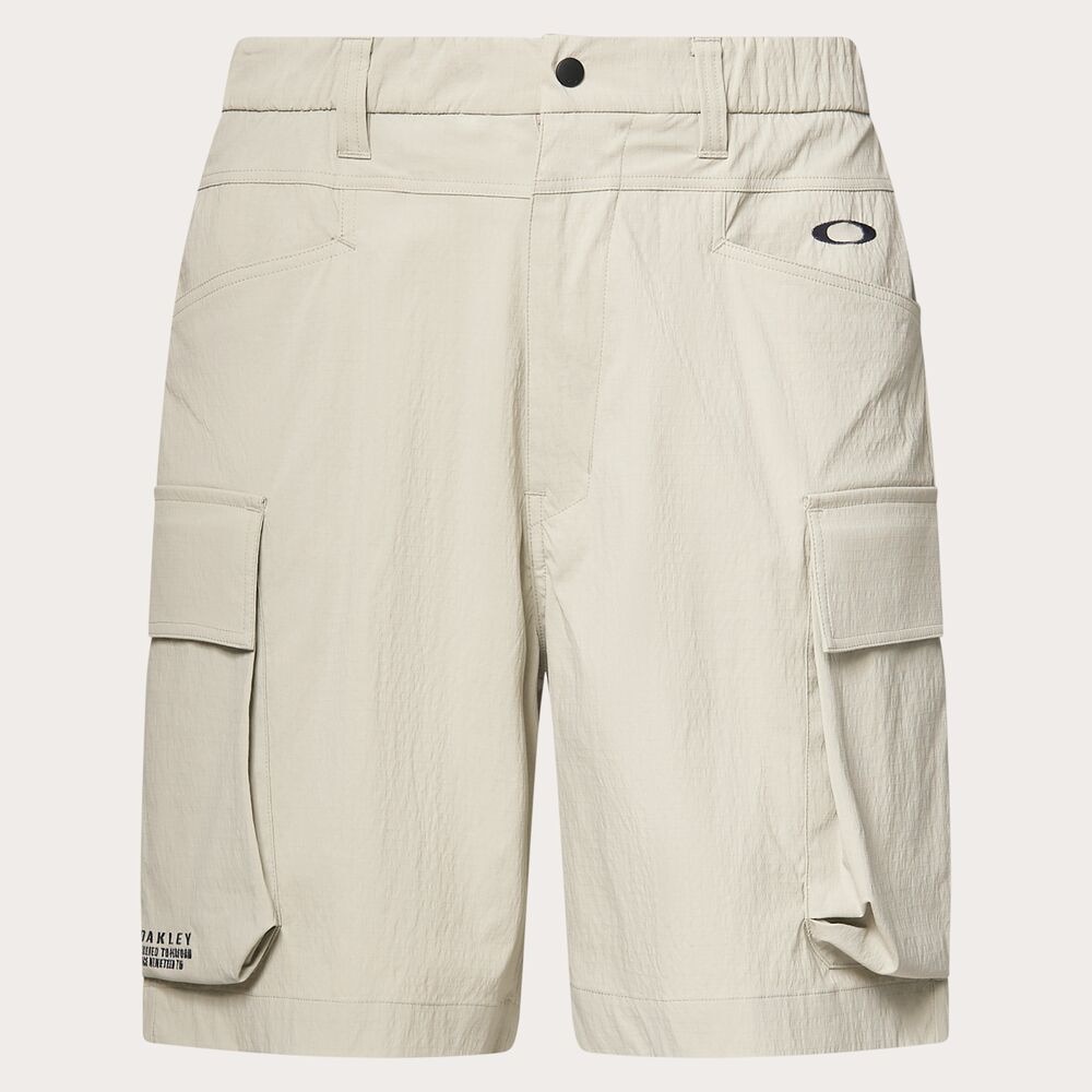 オークリー（OAKLEY）（メンズ）ゴルフウェア 撥水 接触冷感 ワイド カーゴ ショートパンツ FOA407611-89C