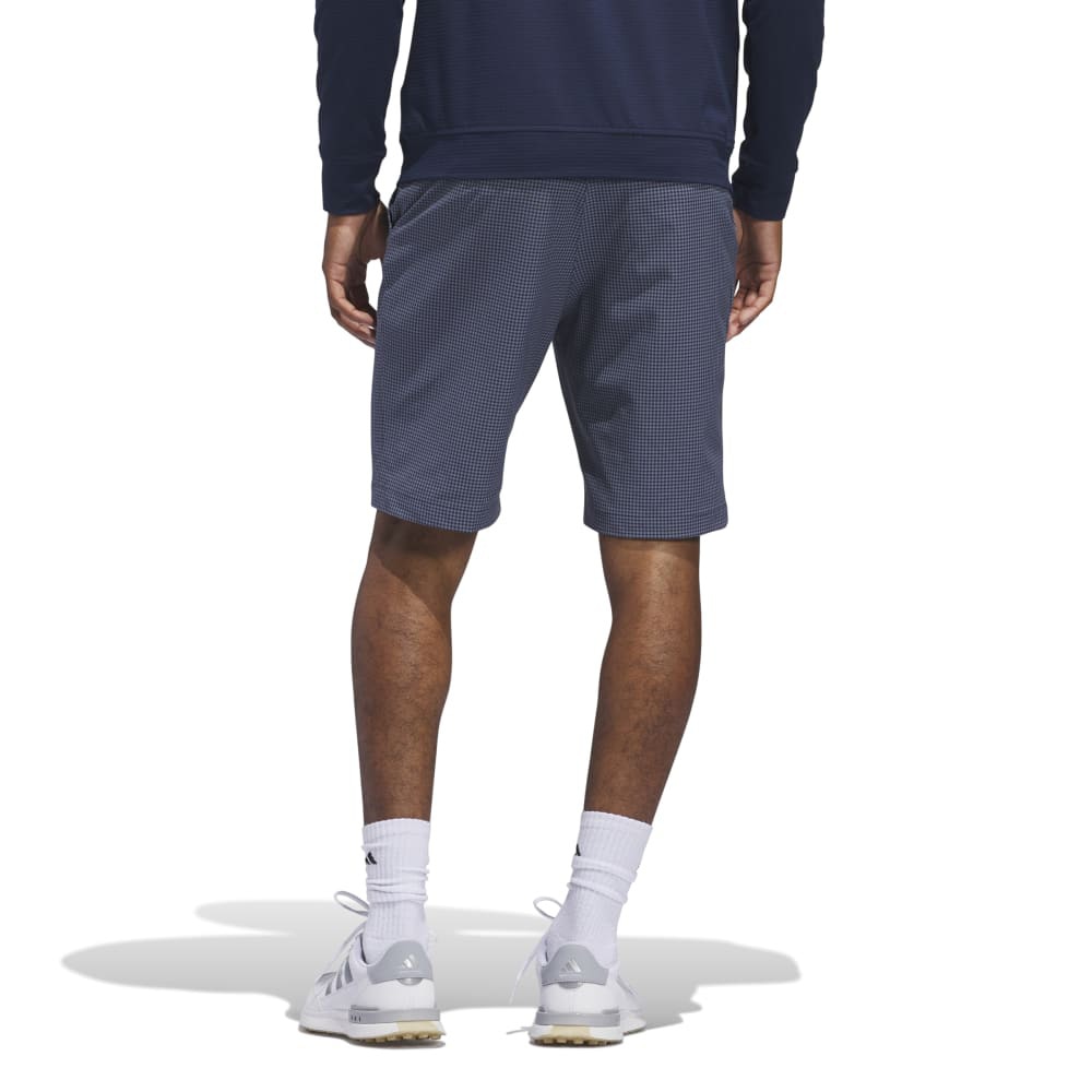 アディダス（adidas）（メンズ）ゴルフウェア ミニギンガムチェック ショートパンツ KUL30-JE8390NVY