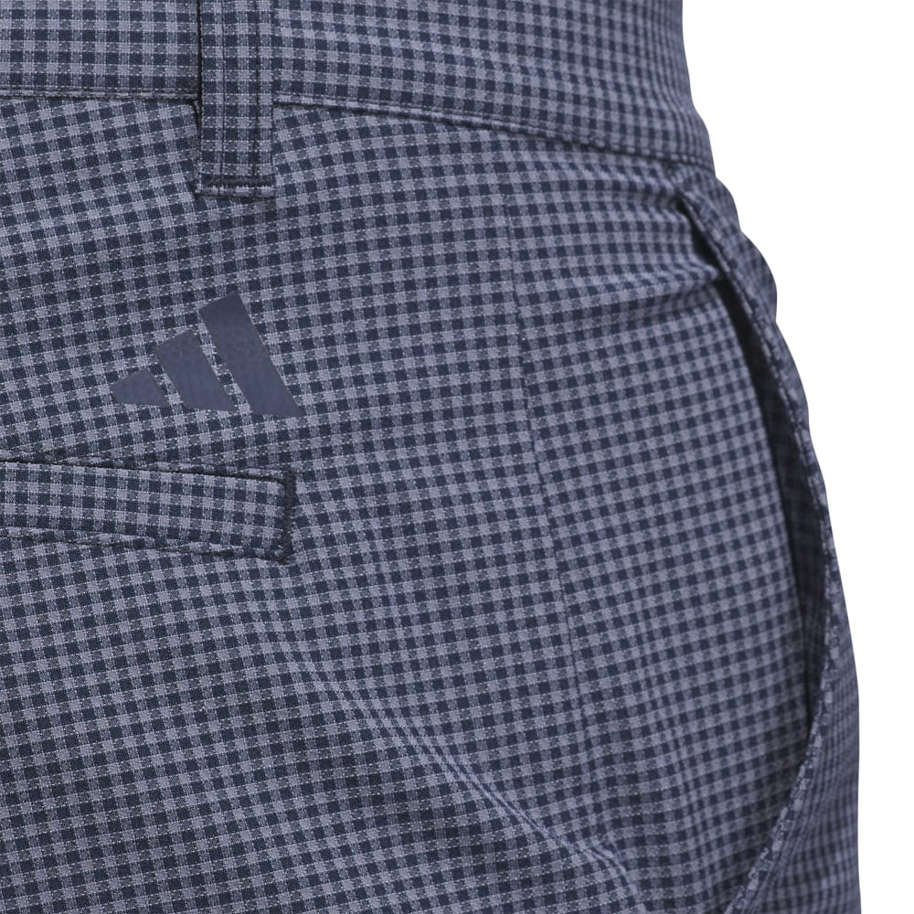 アディダス（adidas）（メンズ）ゴルフウェア ミニギンガムチェック ショートパンツ KUL30-JE8390NVY