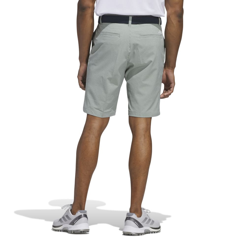 アディダス（adidas）（メンズ）ゴルフウェア ミニギンガムチェック ショートパンツ KUL30-JF9021GRN