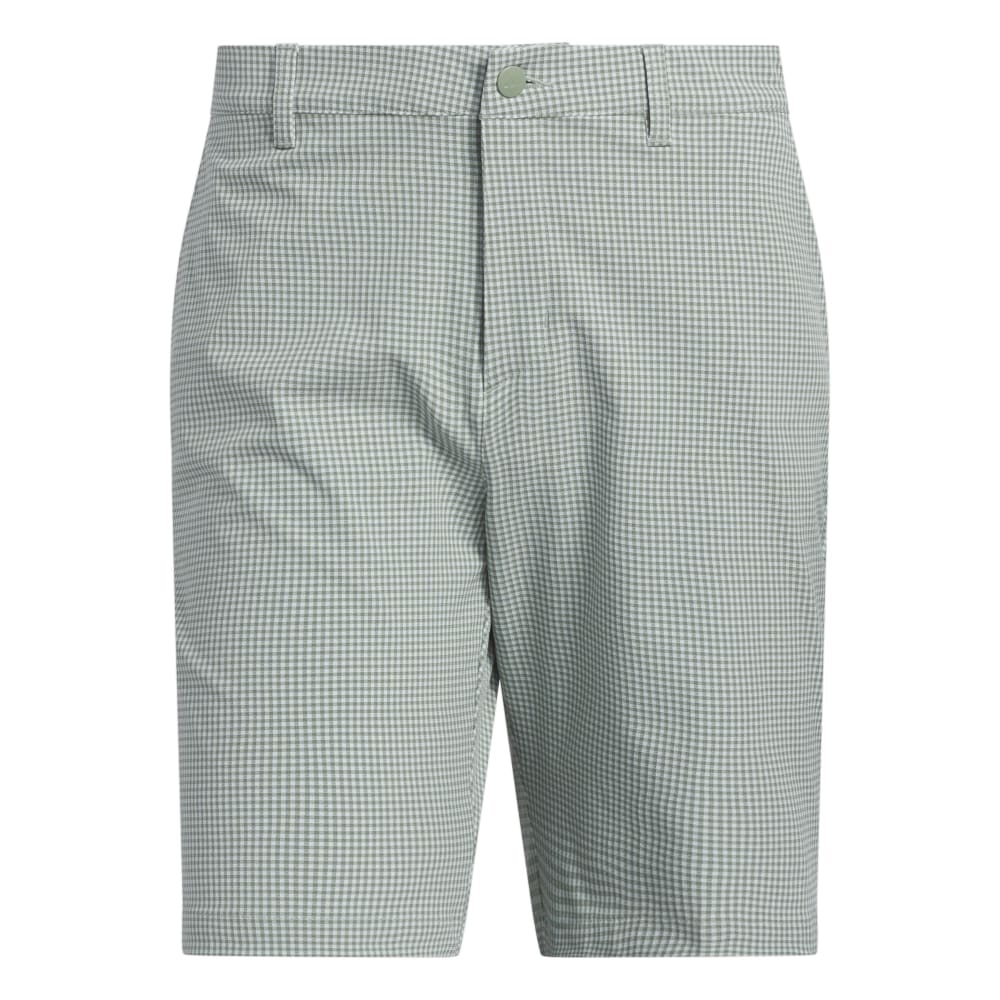 アディダス（adidas）（メンズ）ゴルフウェア ミニギンガムチェック ショートパンツ KUL30-JF9021GRN