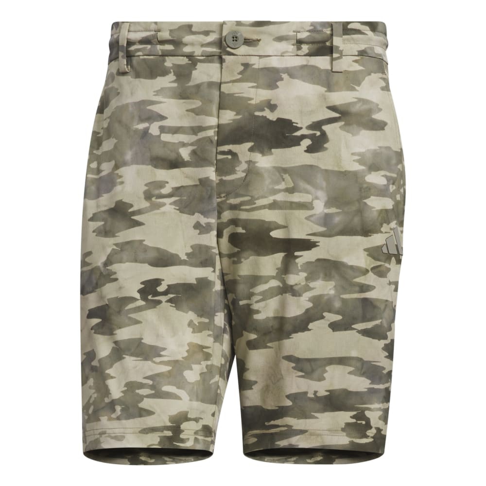 アディダス（adidas）（メンズ）ゴルフウェア 撥水 カモフラージュ柄ショートパンツ KVH19-JF6322OLV