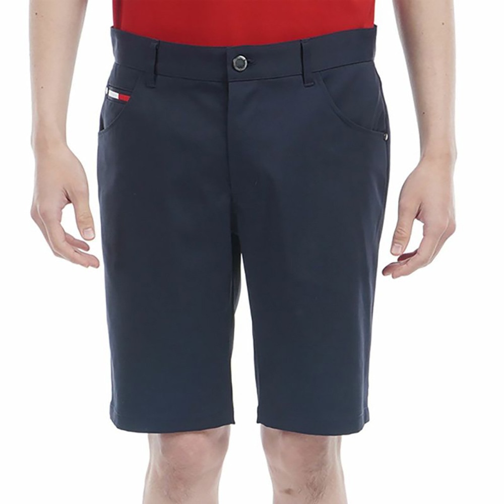トミー ヒルフィガー ゴルフ（TOMMY HILFIGER GOLF）（メンズ）ゴルフウェア ベーシック ショートパンツ THMA517-NVY