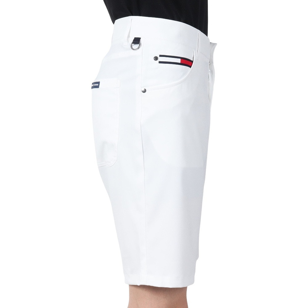 トミー ヒルフィガー ゴルフ（TOMMY HILFIGER GOLF）（メンズ）ゴルフウェア ベーシック ショートパンツ THMA517-WHT