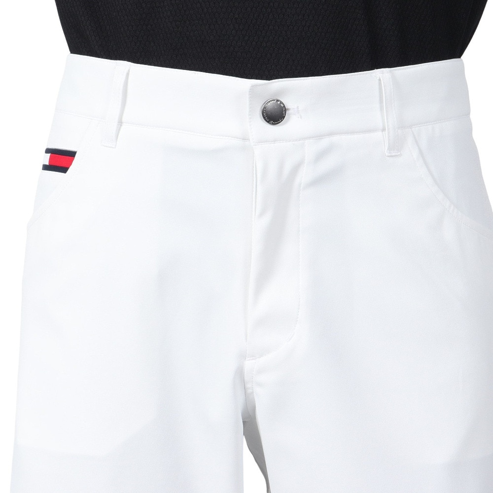 トミー ヒルフィガー ゴルフ（TOMMY HILFIGER GOLF）（メンズ）ゴルフウェア ベーシック ショートパンツ THMA517-WHT
