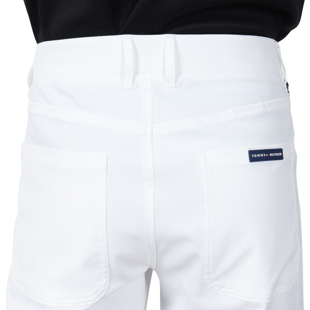 トミー ヒルフィガー ゴルフ（TOMMY HILFIGER GOLF）（メンズ）ゴルフウェア ベーシック ショートパンツ THMA517-WHT