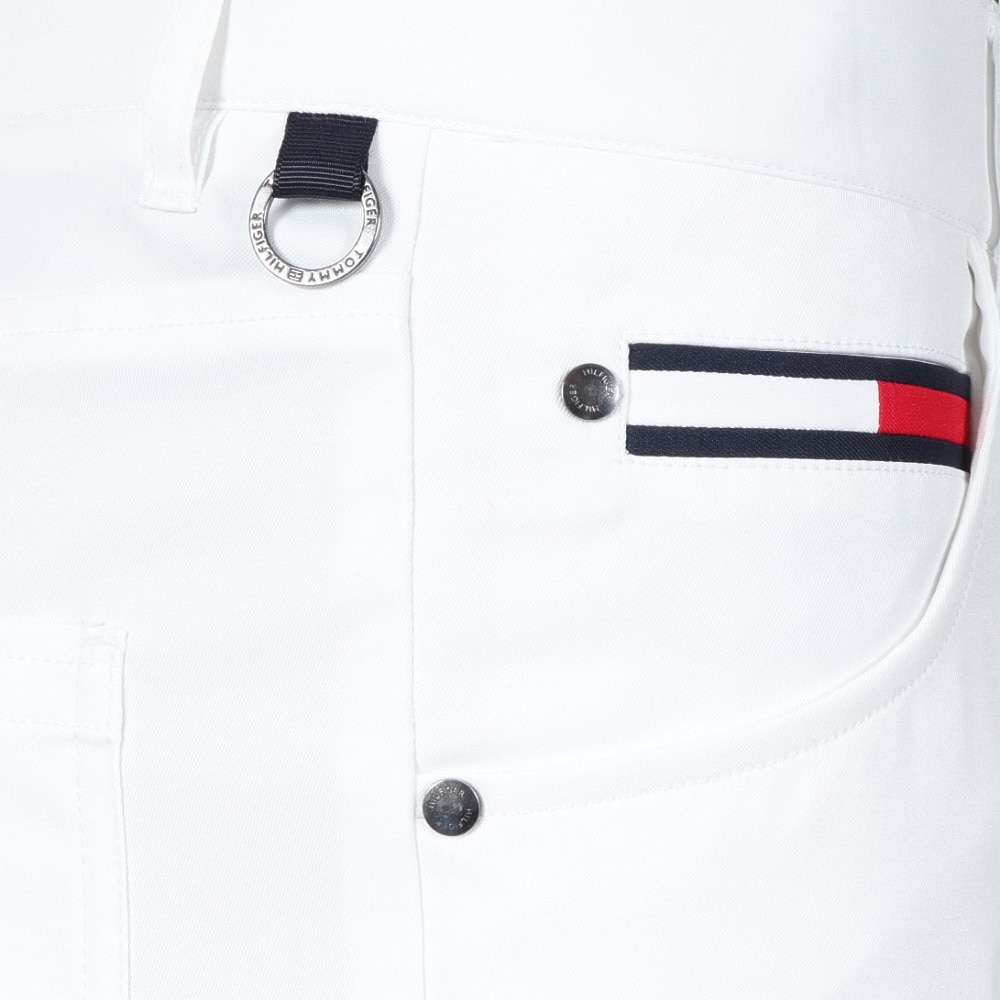 トミー ヒルフィガー ゴルフ（TOMMY HILFIGER GOLF）（メンズ）ゴルフウェア ベーシック ショートパンツ THMA517-WHT