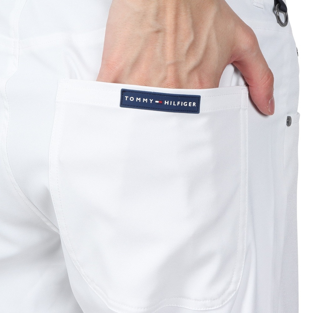 トミー ヒルフィガー ゴルフ（TOMMY HILFIGER GOLF）（メンズ）ゴルフウェア ベーシック ショートパンツ THMA517-WHT