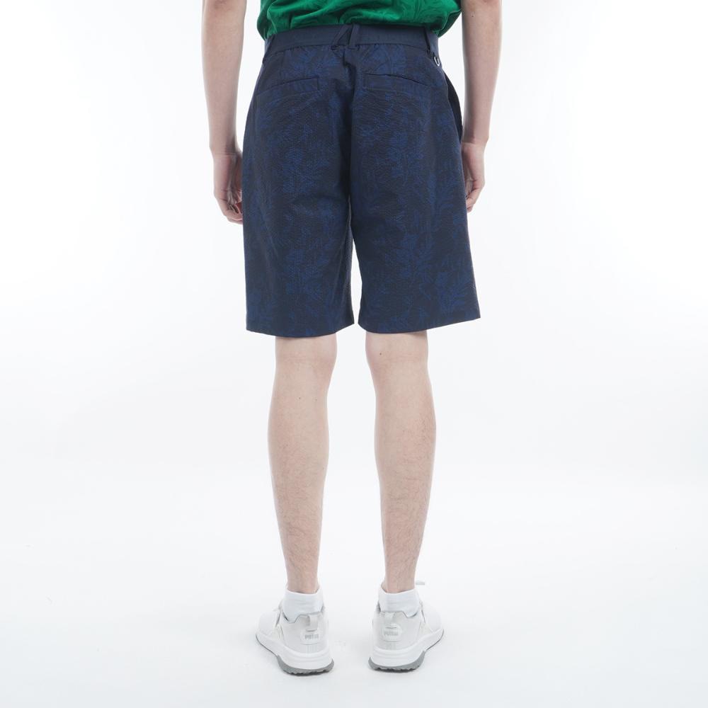トミー ヒルフィガー ゴルフ（TOMMY HILFIGER GOLF）（メンズ）ゴルフウェア リゾートプリント ショートパンツ THMA523-NVY