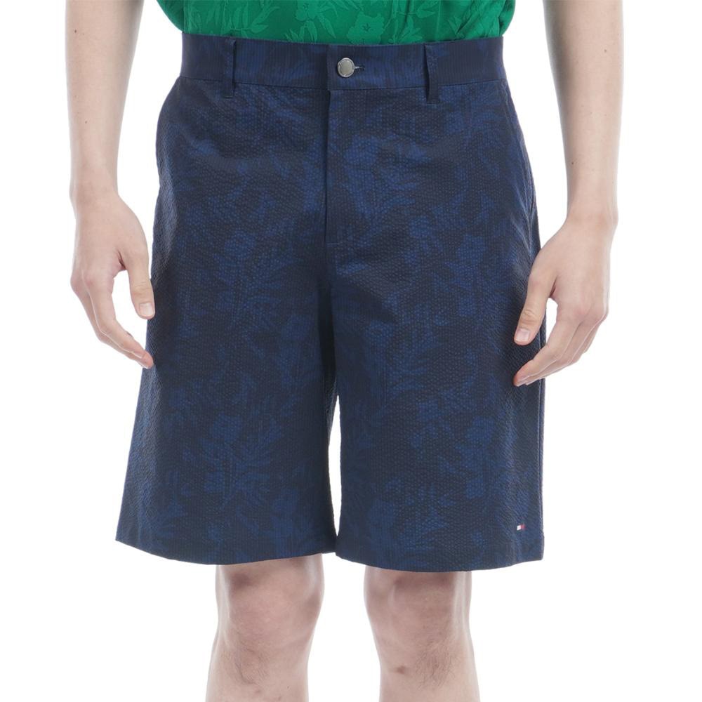 トミー ヒルフィガー ゴルフ（TOMMY HILFIGER GOLF）（メンズ）ゴルフウェア リゾートプリント ショートパンツ THMA523-NVY