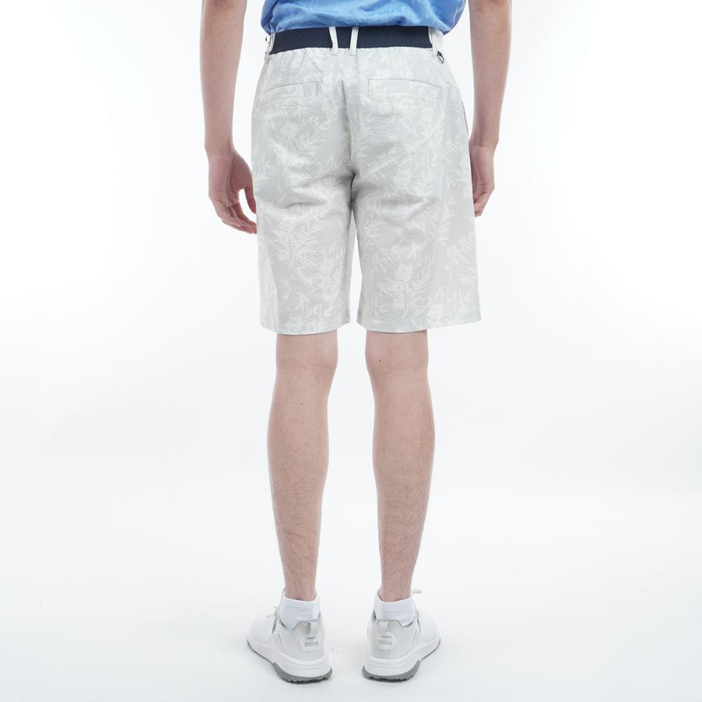 トミー ヒルフィガー ゴルフ（TOMMY HILFIGER GOLF）（メンズ）ゴルフウェア リゾートプリント ショートパンツ THMA523-WHT