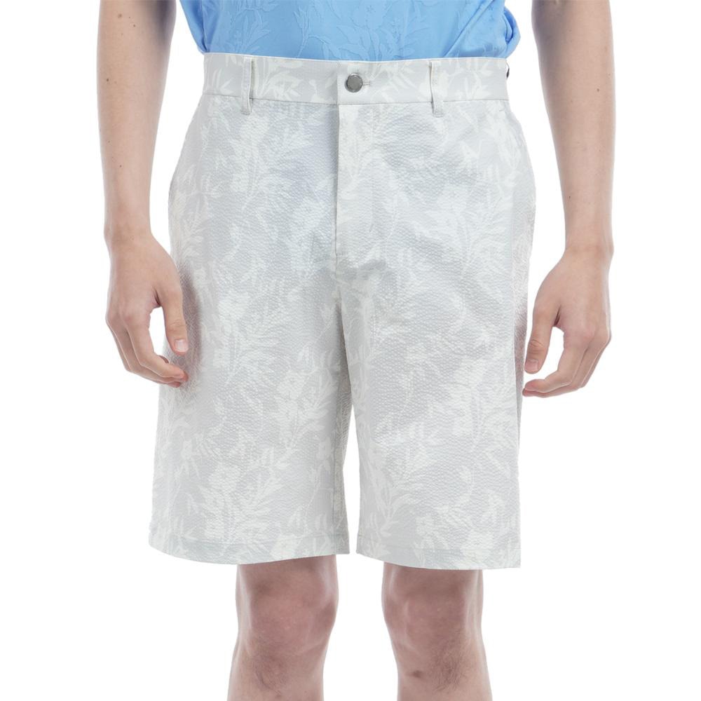 トミー ヒルフィガー ゴルフ（TOMMY HILFIGER GOLF）（メンズ）ゴルフウェア リゾートプリント ショートパンツ THMA523-WHT
