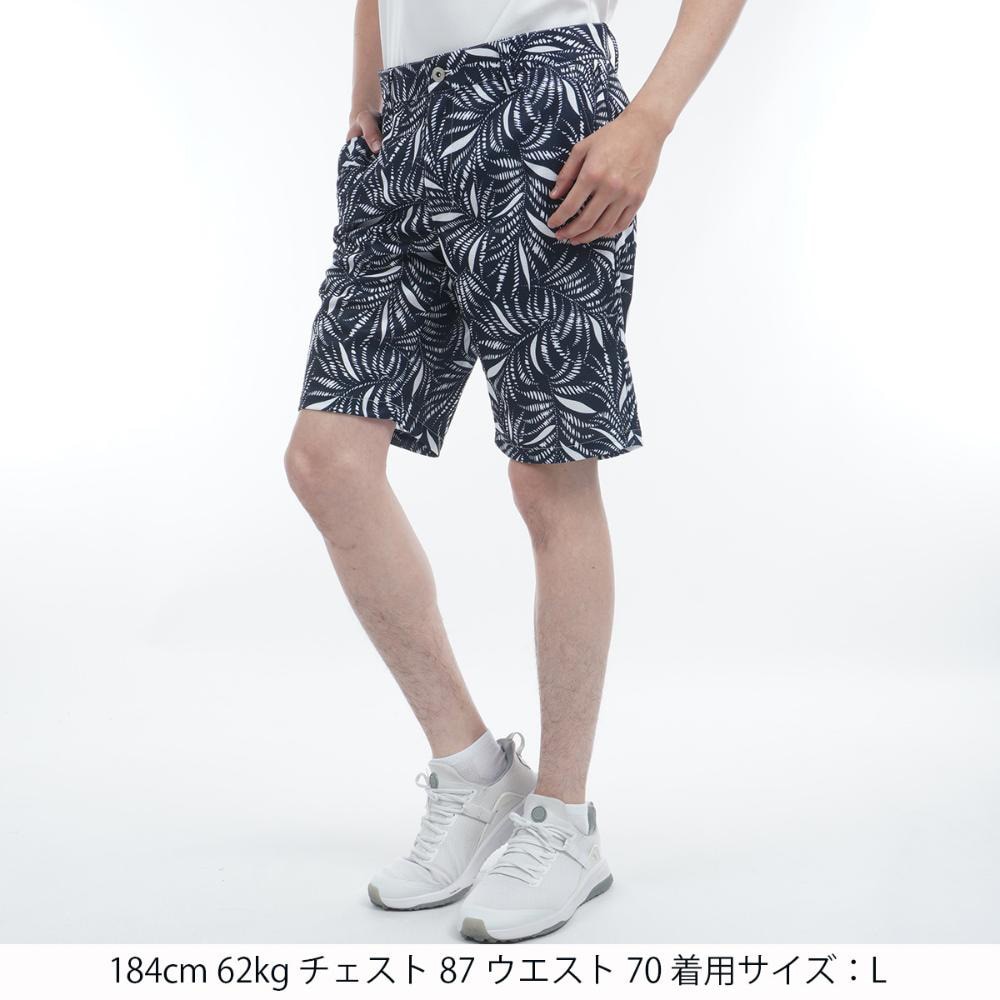 アドミラル ゴルフ（Admiral GOLF）（メンズ）ゴルフウェア リゾートプリント ショートパンツ ADMA530-NVY