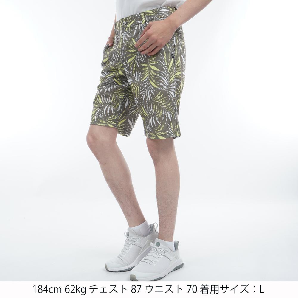 アドミラル ゴルフ（Admiral GOLF）（メンズ）ゴルフウェア リゾートプリント ショートパンツ ADMA530-OLV