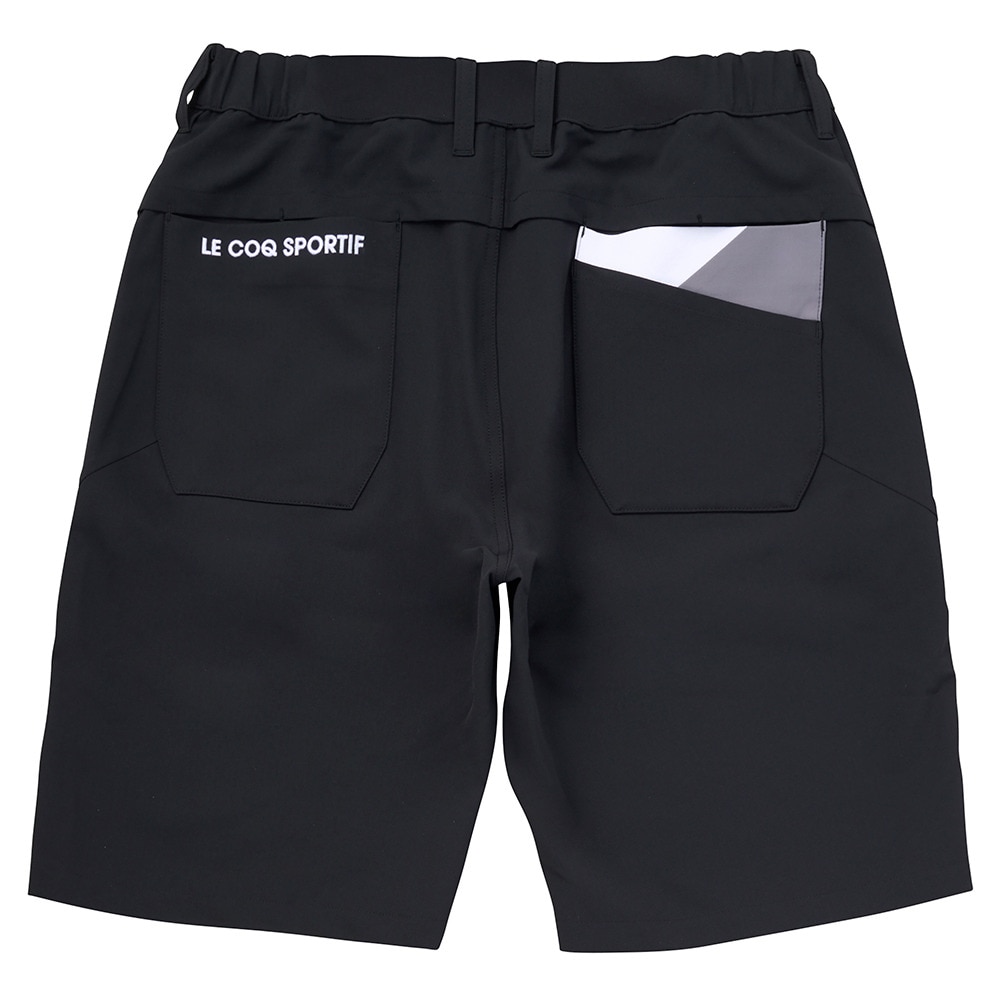 ルコックスポルティフ（lecoqsportif）（メンズ）ゴルフウェア サンスクリーン ハーフパンツ LG5SHP00M BK00