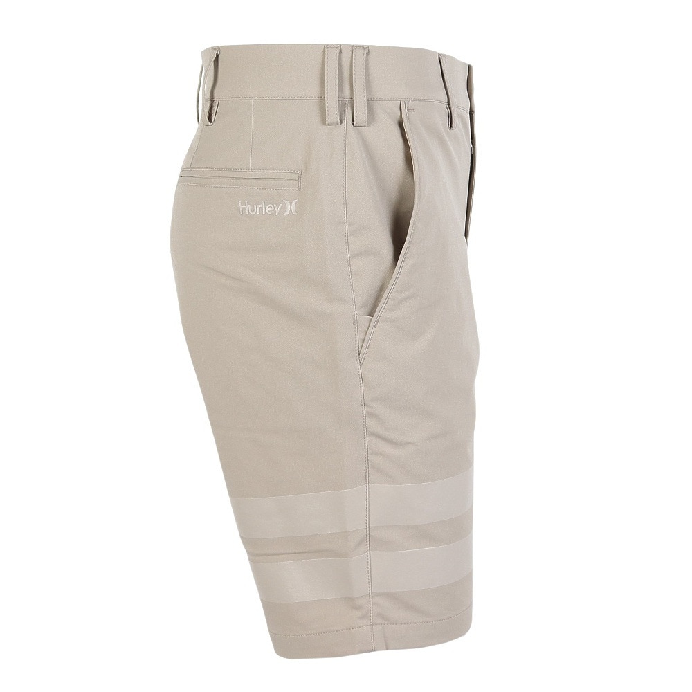 ハーレー（HURLEY）（メンズ）ゴルフウェア 軽量 ファントム ツイル ブロックパーティー ハーフパンツ レギュラー丈 MGWS251114-BEG