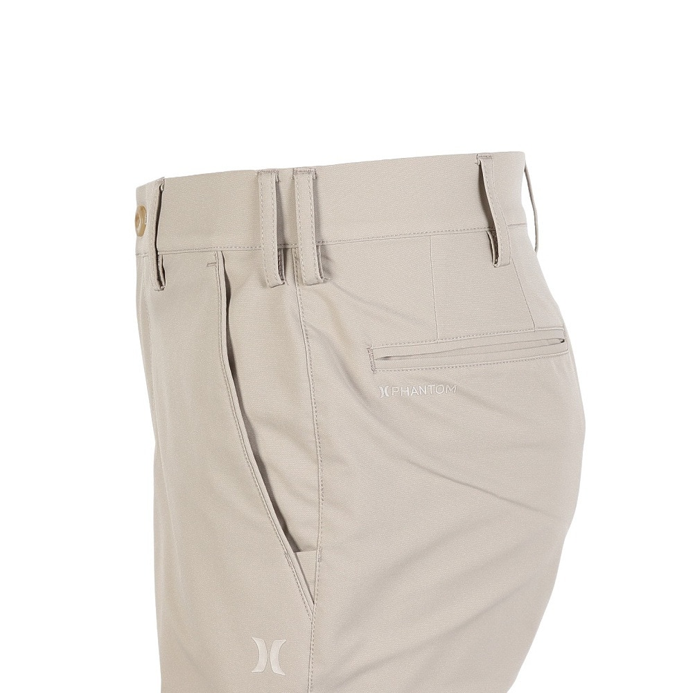 ハーレー（HURLEY）（メンズ）ゴルフウェア 軽量 ファントム ツイル ブロックパーティー ハーフパンツ レギュラー丈 MGWS251114-BEG
