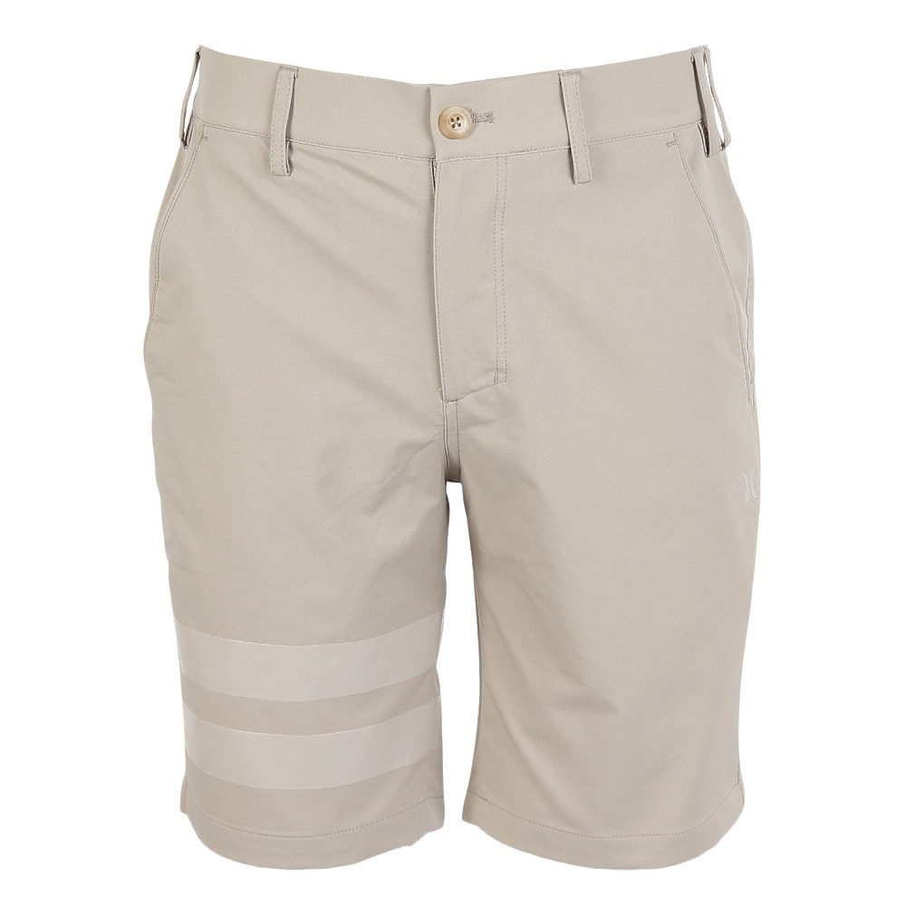 ハーレー（HURLEY）（メンズ）ゴルフウェア 軽量 ファントム ツイル ブロックパーティー ハーフパンツ レギュラー丈 MGWS251114-BEG