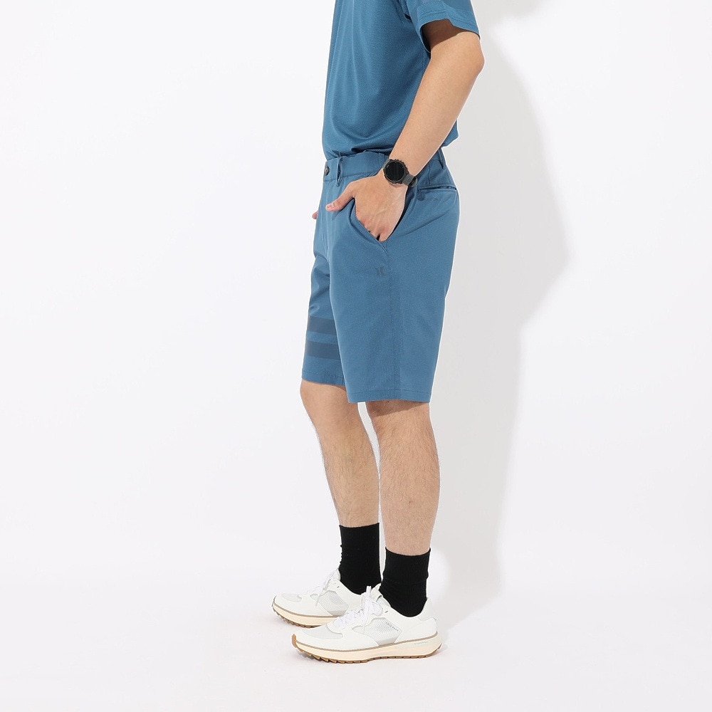 ハーレー（HURLEY）（メンズ）ゴルフウェア ファントム ベント ブロックパーティー ハーフパンツ MGWS251117-BLU