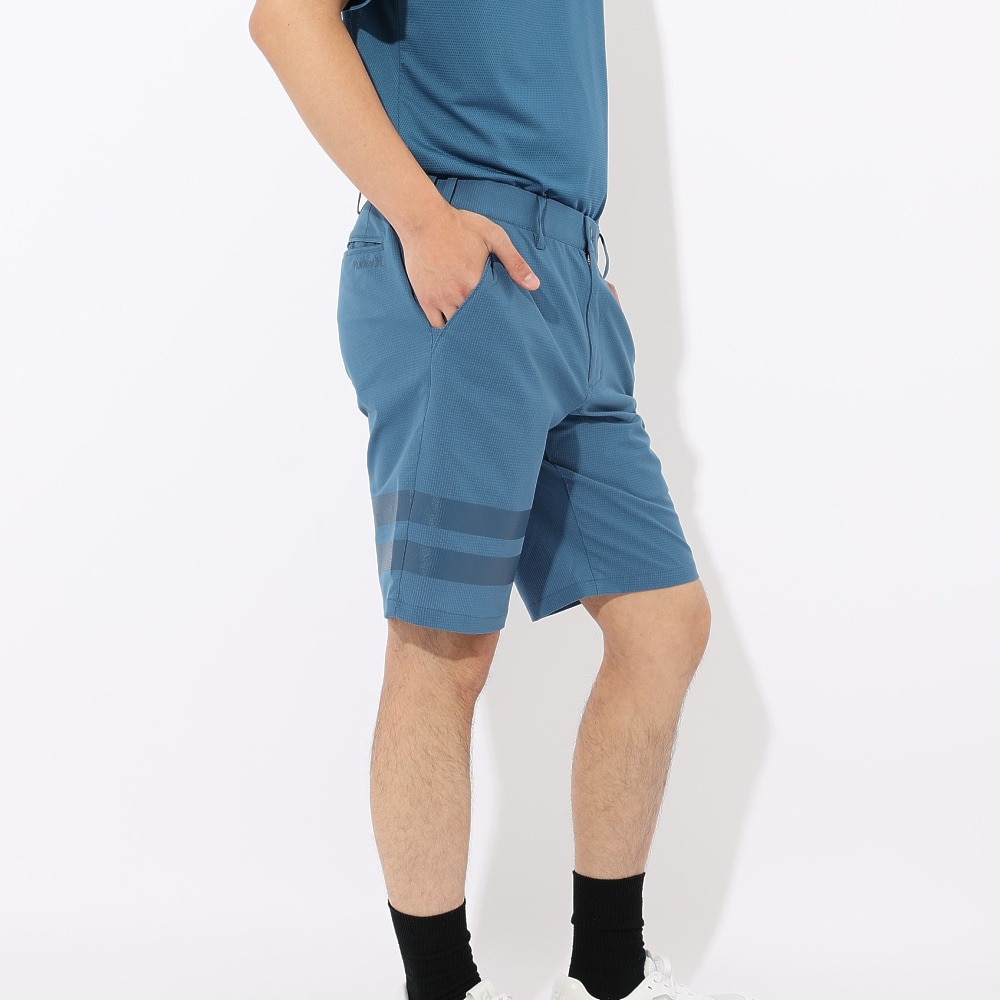 ハーレー（HURLEY）（メンズ）ゴルフウェア ファントム ベント ブロックパーティー ハーフパンツ MGWS251117-BLU