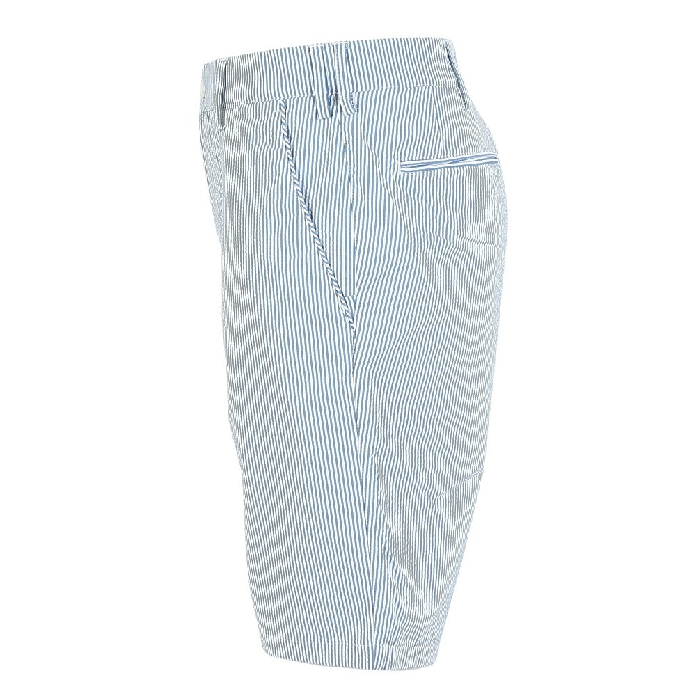 ハーレー（HURLEY）（メンズ）ゴルフウェア 吸汗速乾 シアサッカー ハーフパンツ レギュラー丈 MGWS251120-BLU