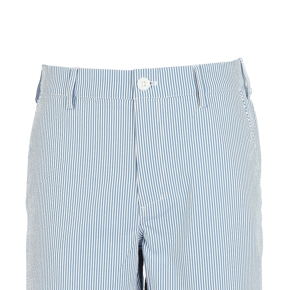 ハーレー（HURLEY）（メンズ）ゴルフウェア 吸汗速乾 シアサッカー ハーフパンツ レギュラー丈 MGWS251120-BLU