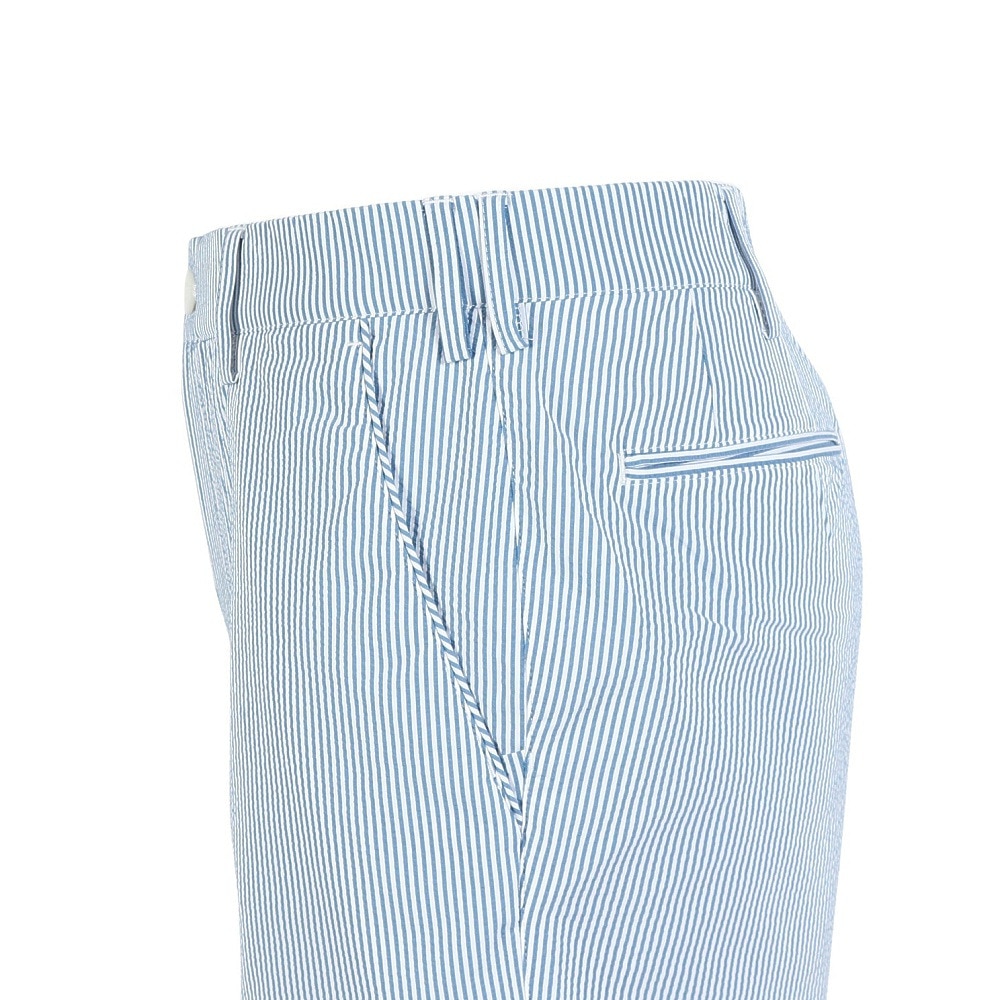 ハーレー（HURLEY）（メンズ）ゴルフウェア 吸汗速乾 シアサッカー ハーフパンツ レギュラー丈 MGWS251120-BLU
