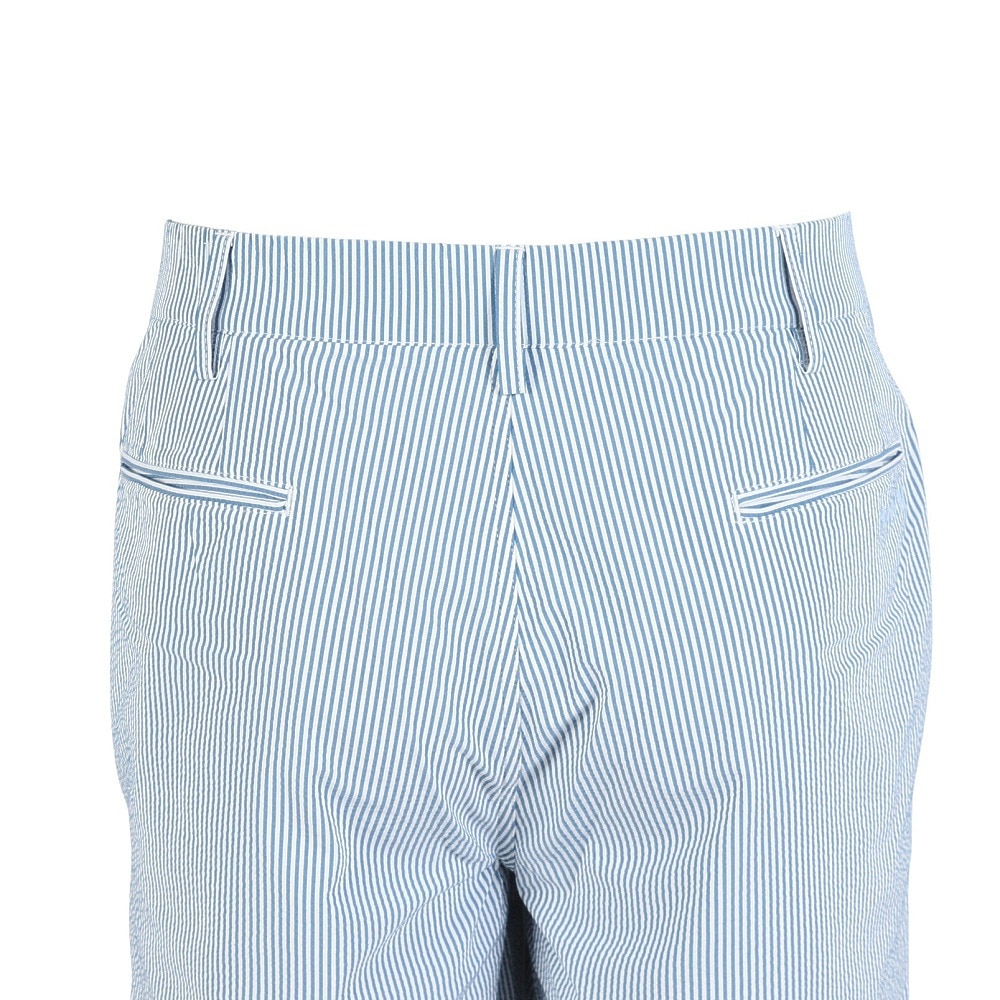 ハーレー（HURLEY）（メンズ）ゴルフウェア 吸汗速乾 シアサッカー ハーフパンツ レギュラー丈 MGWS251120-BLU