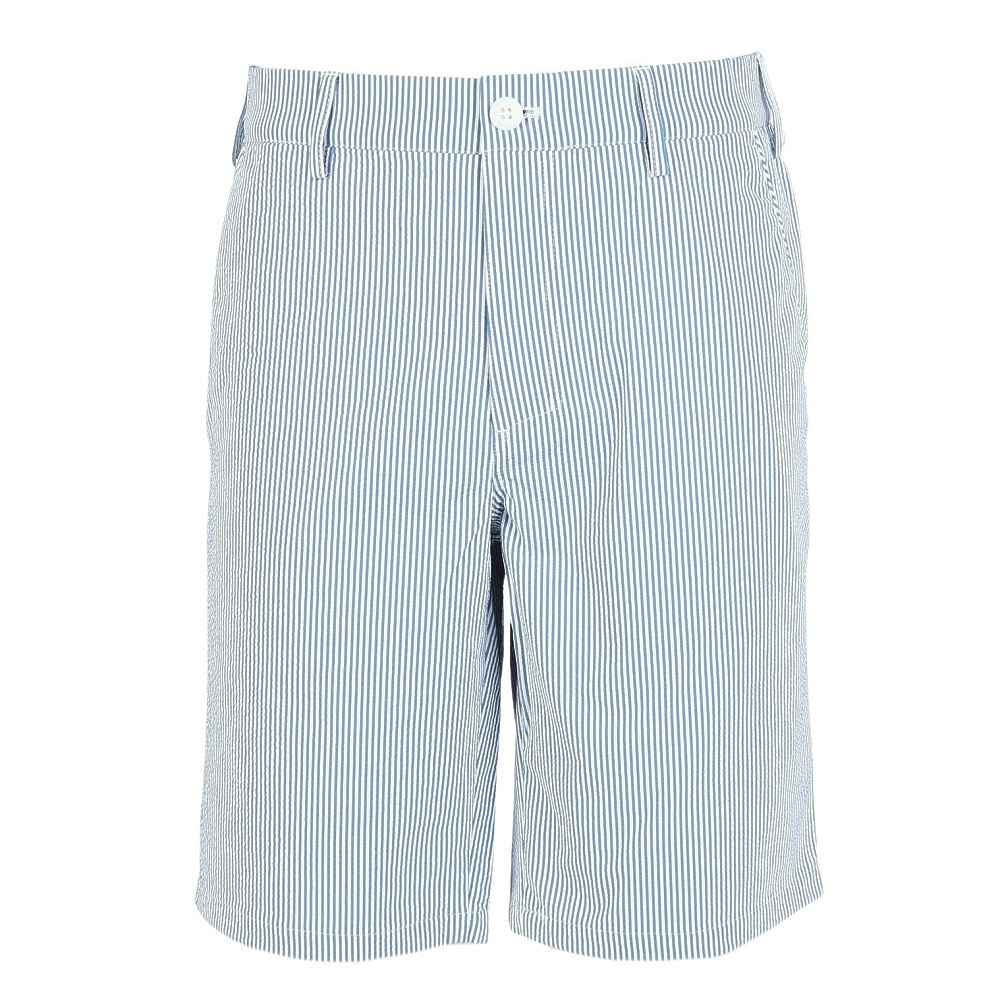 ハーレー（HURLEY）（メンズ）ゴルフウェア 吸汗速乾 シアサッカー ハーフパンツ レギュラー丈 MGWS251120-BLU