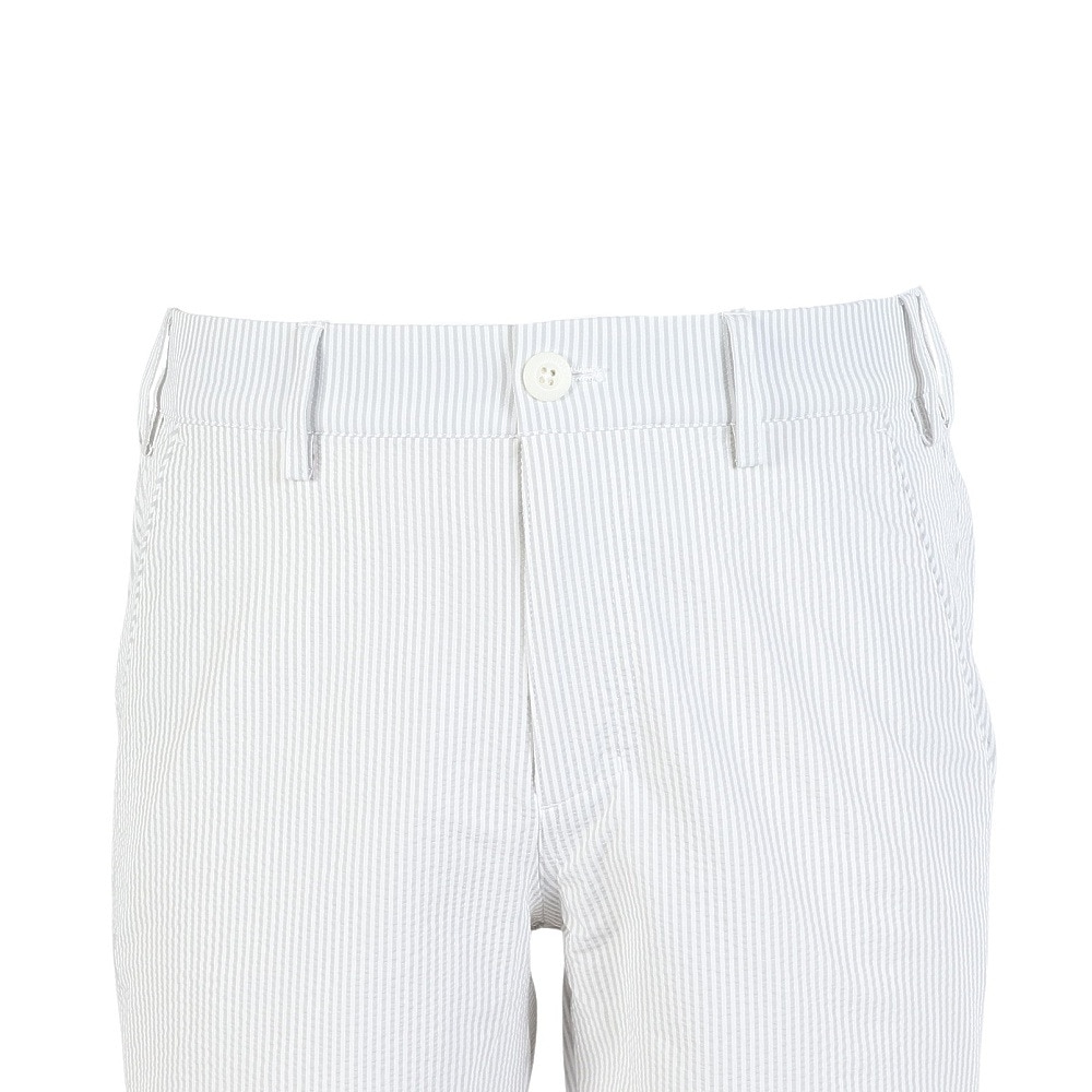 ハーレー（HURLEY）（メンズ）ゴルフウェア 吸汗速乾 シアサッカー ハーフパンツ レギュラー丈 MGWS251120-GRY