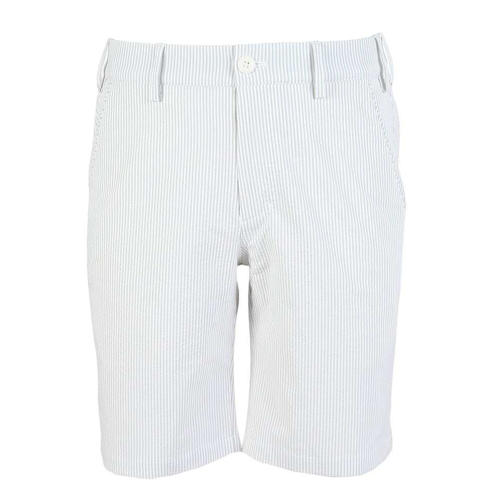 ハーレー（HURLEY）（メンズ）ゴルフウェア 吸汗速乾 シアサッカー ハーフパンツ レギュラー丈 MGWS251120-GRY